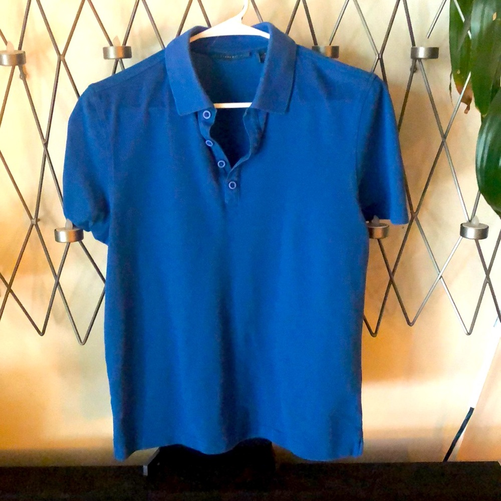 Blue Perry Ellis Polo Shirt - Small